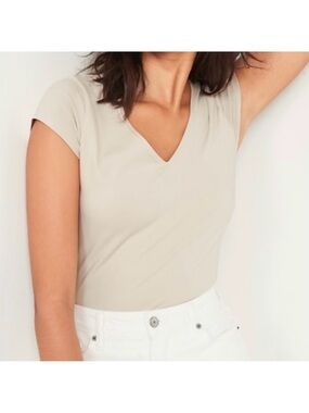 Old Navy V-Neck Double Lined Bodysuit